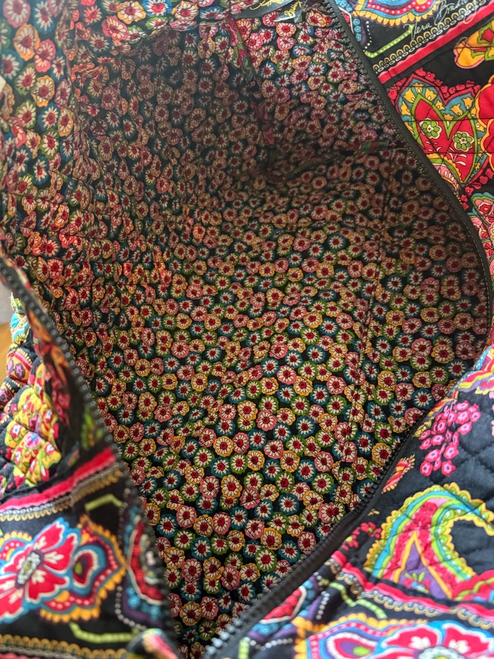 Vera Bradley NWOT Large Travel Duffel - Picture 5 of 5